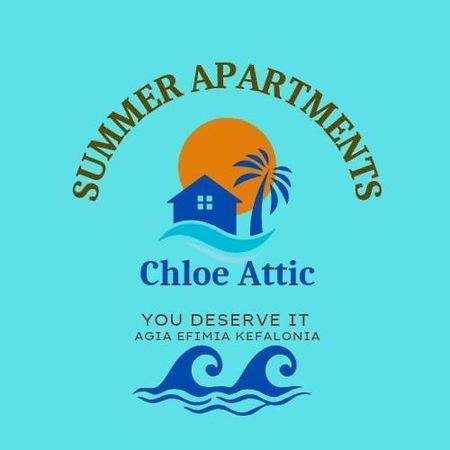 Вилла Chloe Attic Айя-Евфимия Экстерьер фото